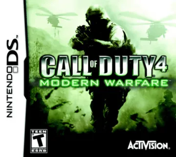 Call of Duty 4 - Modern Warfare (USA) box cover front